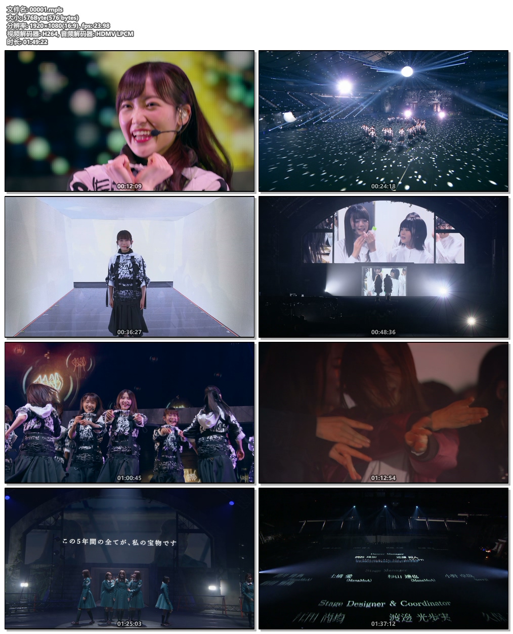 图片[6]-乃木坂46 – NOGIZAKA46 Mai Shiraishi Graduation Concert ~Always beside you~2021《WEB-DL MP4 6.93G》-蓝光演唱会资源网