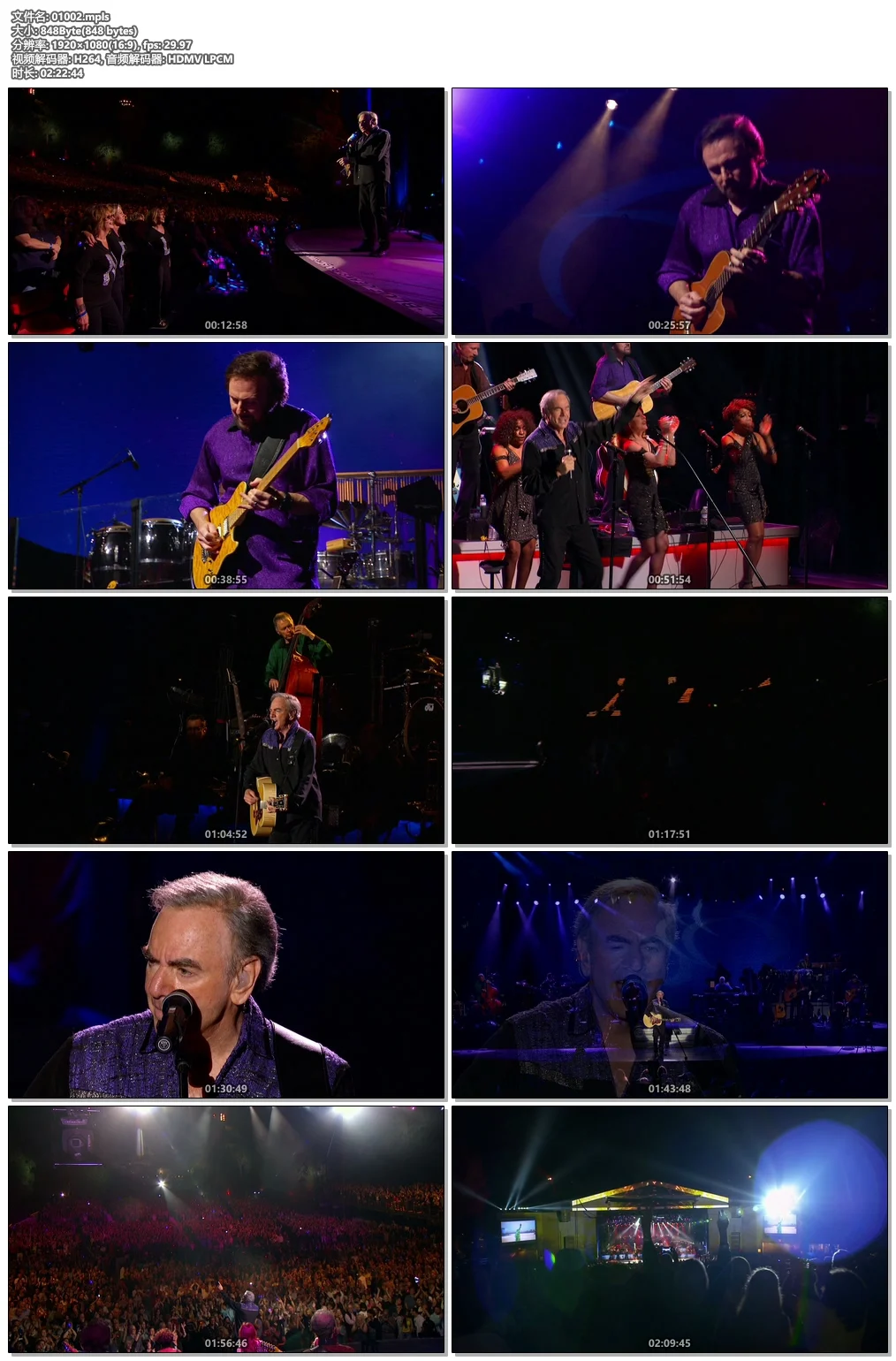 图片[6]-Neil Diamond Hot August Night III 2018《BDMV 38.4G》-蓝光演唱会资源网