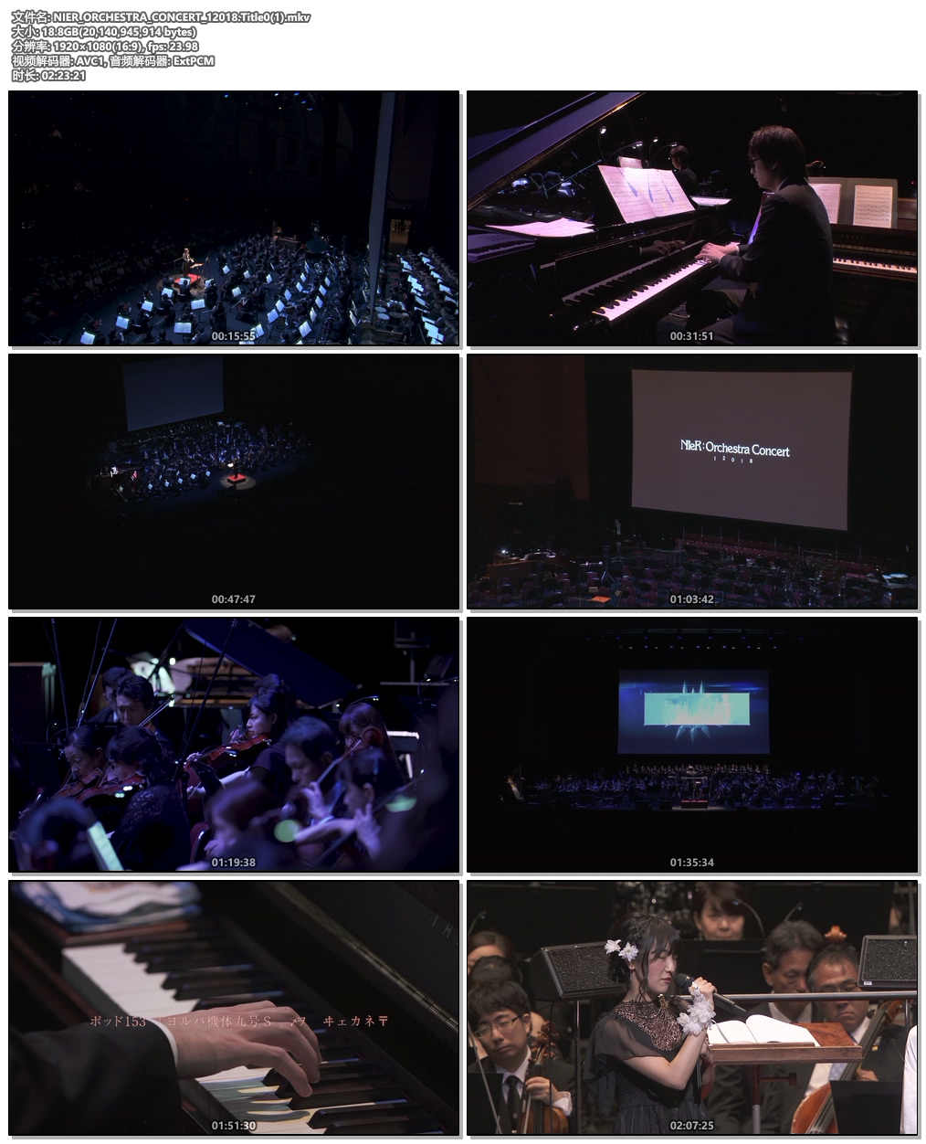 尼尔交响音乐会  NieR: Orchestra Concert 12018《BDMV 42G》-蓝光演唱会资源网