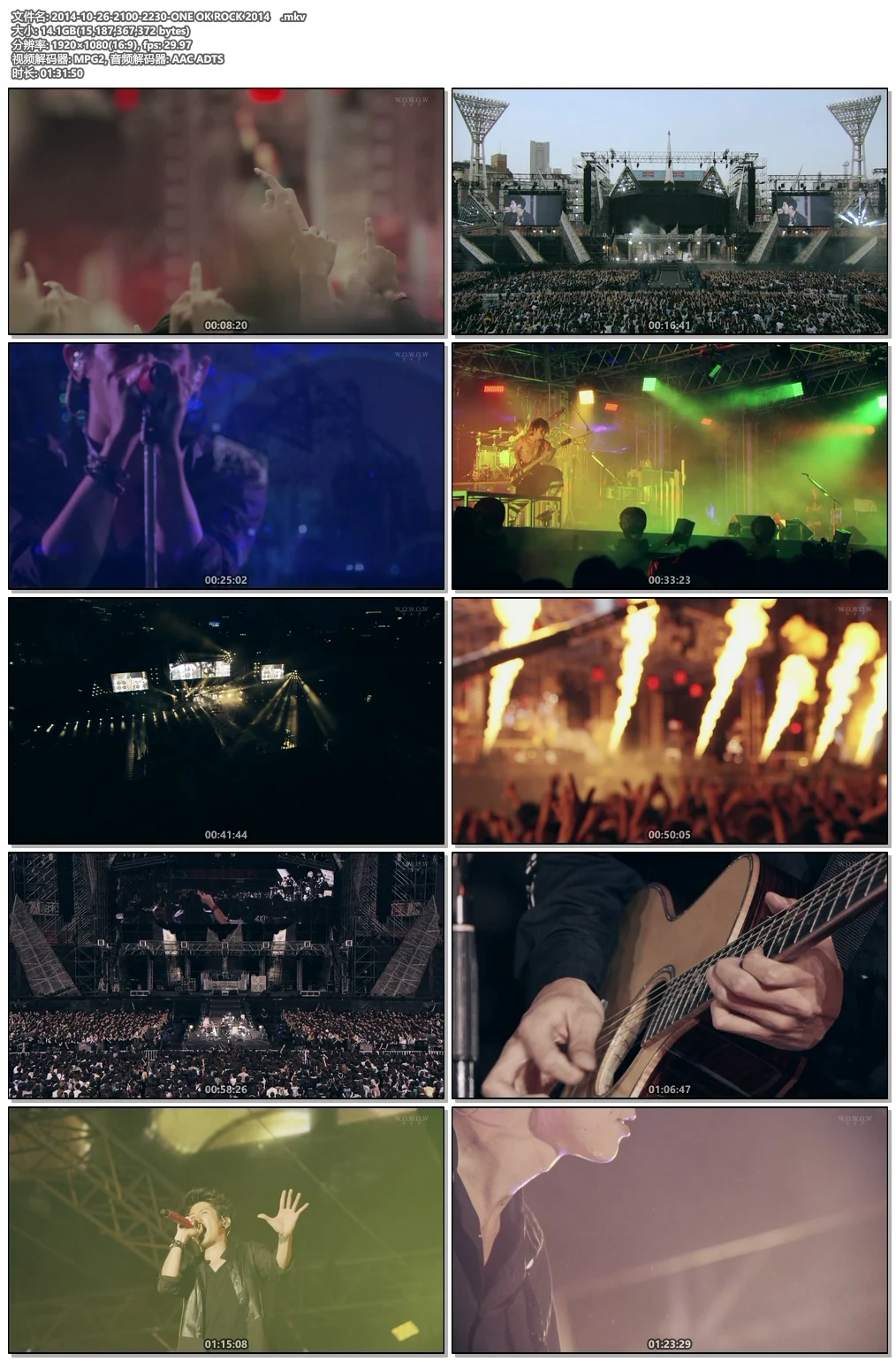 图片[6]-ONE OK ROCK 2014 “Mighty Long Fall at Yokohama Stadium\”《HDTV TS 14.14G》-蓝光演唱会资源网
