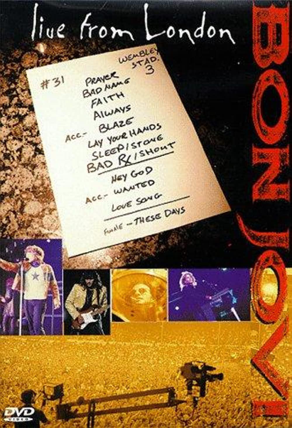 邦乔维 – 伦敦温布利大球场演唱会 Bon Jovi – Live from london1995 [DVD ISO 4.34GB]-蓝光演唱会资源网