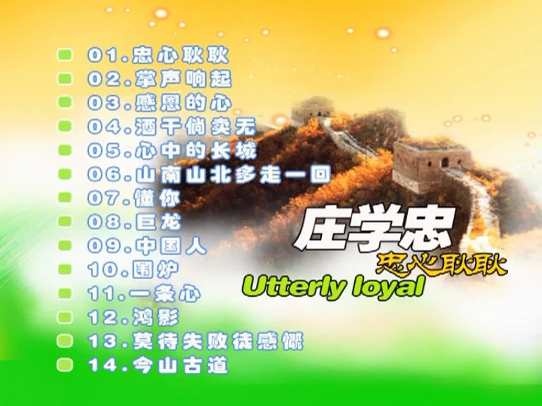 图片[2]-庄学忠 – 忠心耿耿 原人原唱卡拉OK [KTV] [DVD ISO 3.71G]-蓝光演唱会资源网