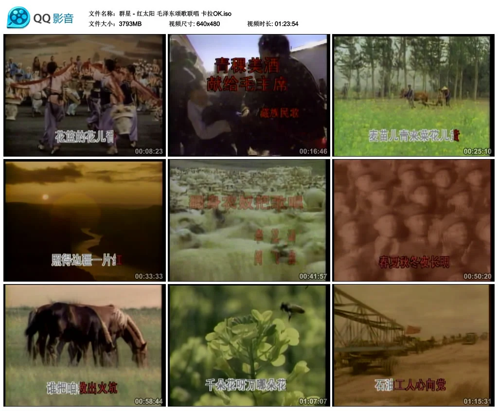 图片[5]-群星 – 红太阳 毛泽东颂歌联唱 卡拉OK [KTV] [DVD ISO 3.7G]-蓝光演唱会资源网