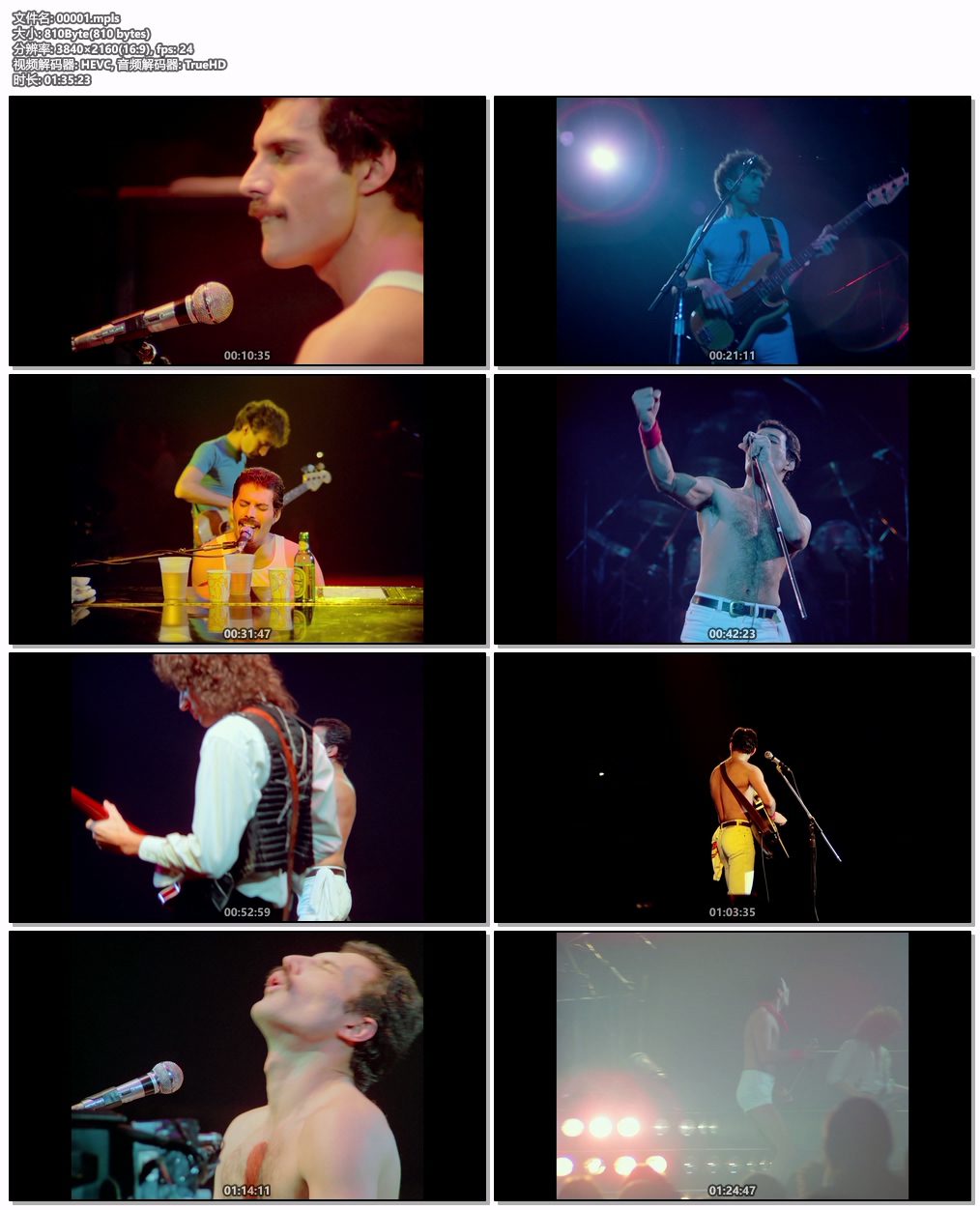 图片[7]-皇后乐队 蒙特利尔现场演唱会 & 拯救生命 演唱会 Queen Rock Montreal & Live Aid 1981 2160P UHD Blu-ray HDR10 HEVC TrueHD 7.1 [BDMV 2BD 176GB]-蓝光演唱会资源网