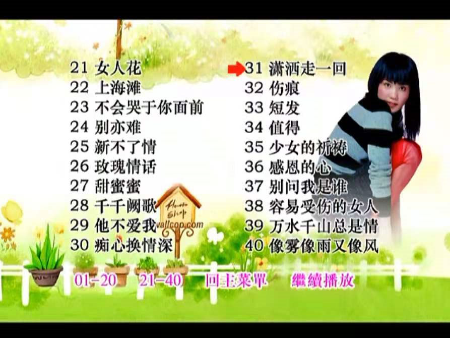 图片[3]-群星 一人一首港台女声精选 碟2 D9 KTV《DVD ISO 7.07G》-蓝光演唱会资源网