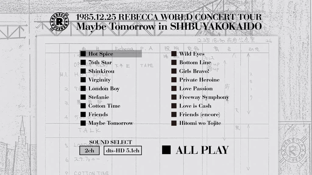 图片[2]-レベッカ – REBECCA LIVE \’85 -MAYBE TOMORROW Complete Edition- 2019 [BDISO 33.6GB]-蓝光演唱会资源网