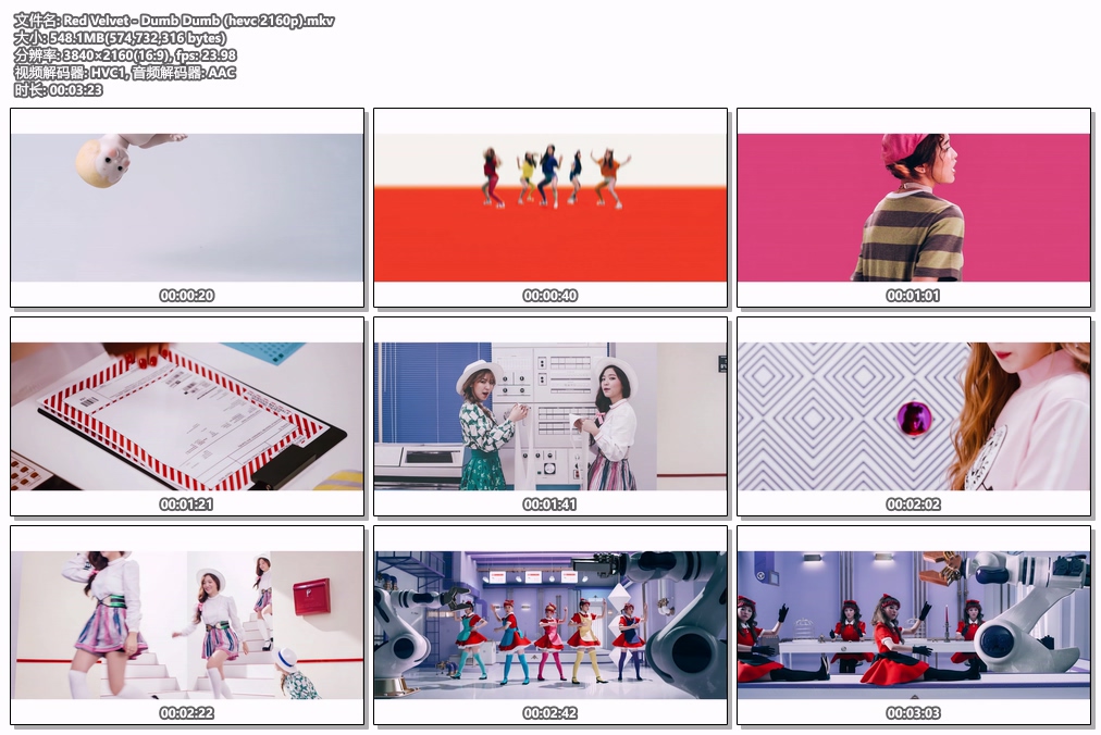 图片[2]-Red Velvet – Dumb Dumb 4K 2160P [Bugs MKV 548.1MB]-蓝光演唱会资源网