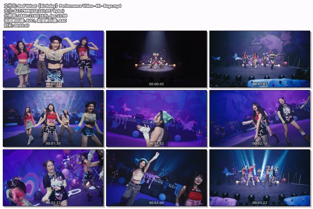 图片[2]-Red Velvet – Birthday Performance Video 4K 2160P [Bugs MP4 627.7MB]-蓝光演唱会资源网