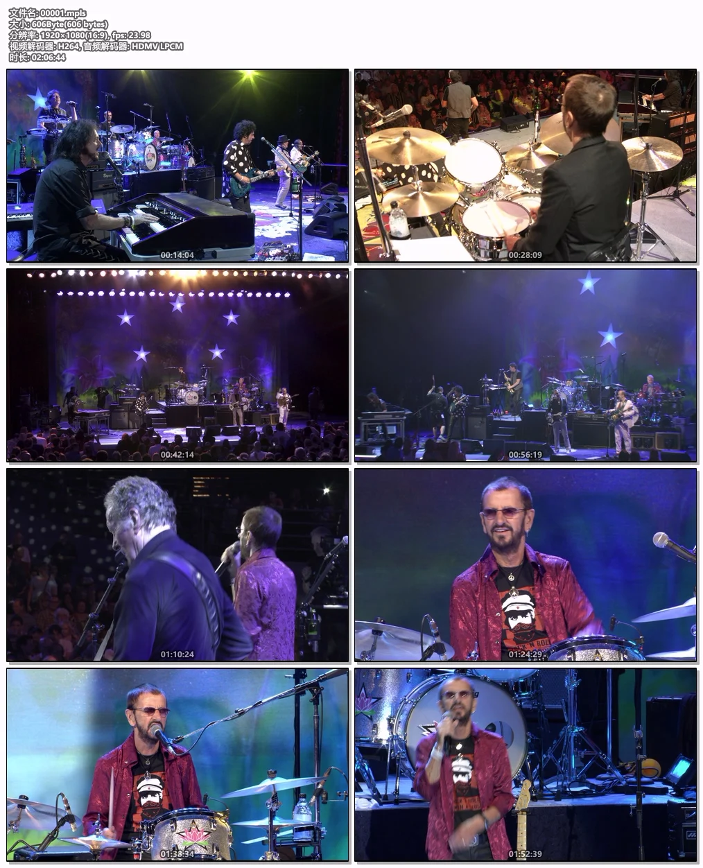 图片[6]-林哥·史达和他的全明星乐队 Ringo Starr And His All-Starr Band – Live At The Greek Theater 2019 (2022)《BDMV 35.1GB》-蓝光演唱会资源网