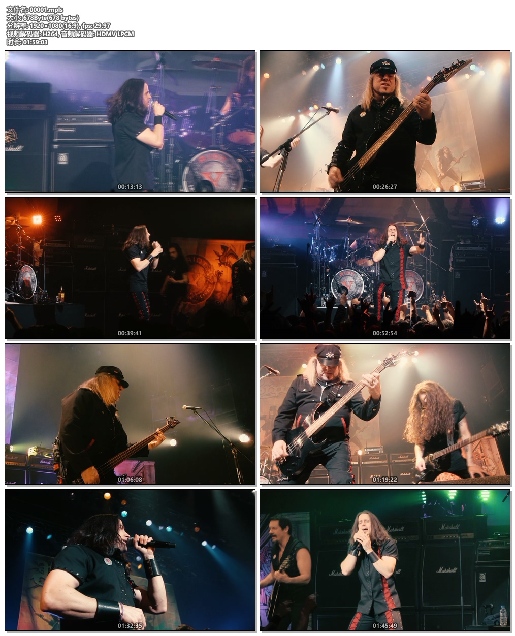图片[5]-Riot V – Live in Japan 2018 Blu-Ray 1080i《BDMV 30G》-蓝光演唱会资源网