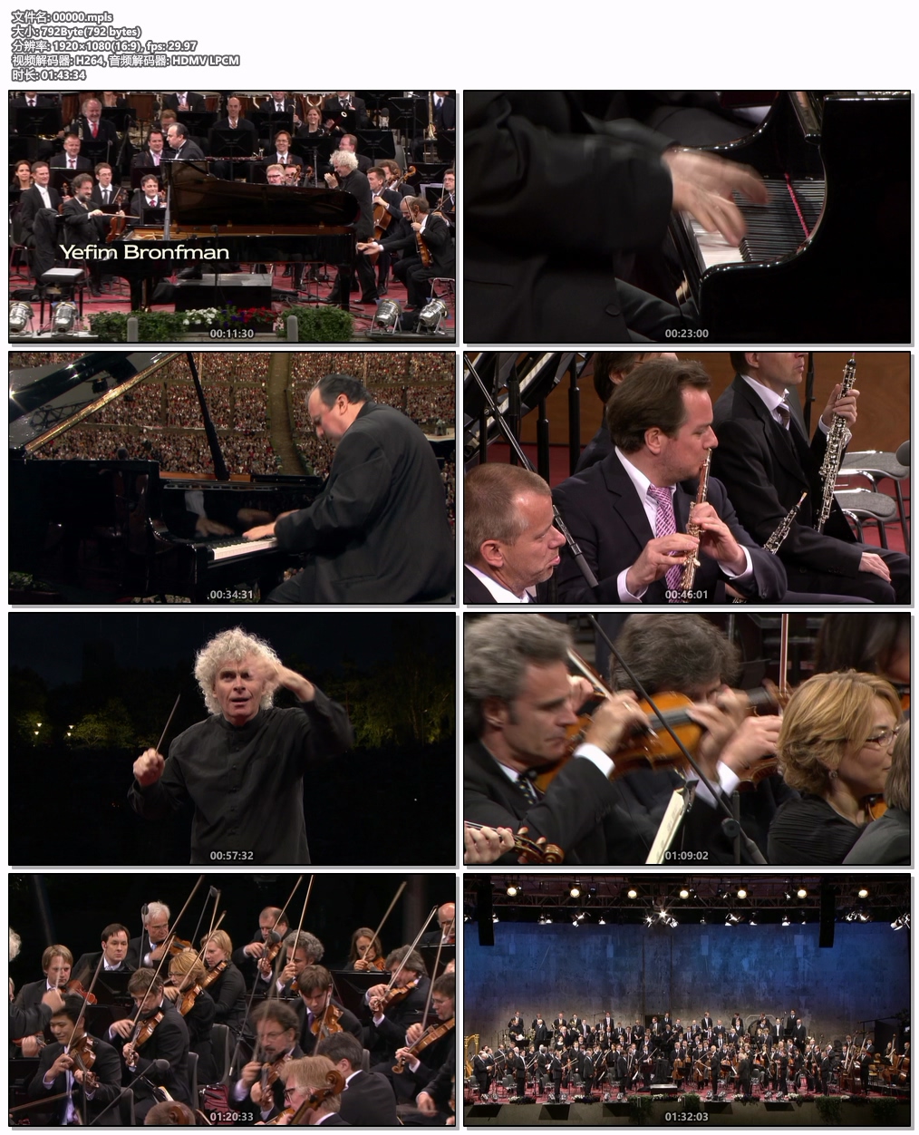 图片[6]-Waldbuehne 2009 – Russian Rhythms (Sir Simon Rattle, Yefim Bronfman) 2009 [BDMV 19.1GB]-蓝光演唱会资源网