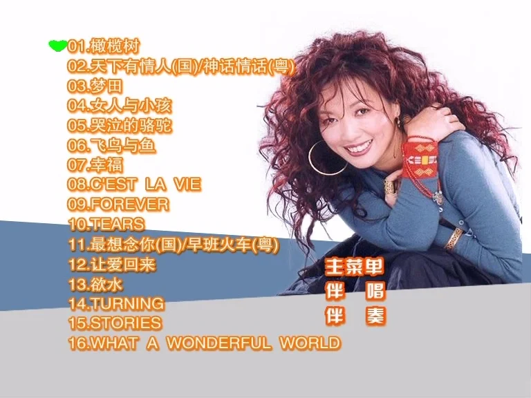 齐豫 – 滚石原装MTV卡拉OK系列18 （DVD-ISO3.16G）-蓝光演唱会资源网