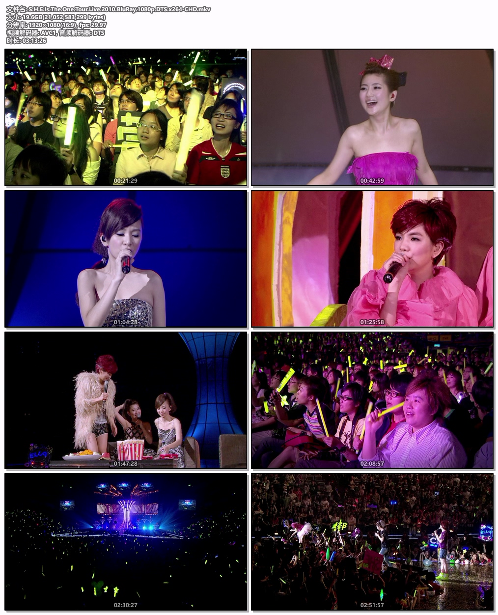 图片[5]-S.H.E 爱而为一 台北演唱会 S.H.E Is The One Tour Live 2010 [BDrip MKV 19.6GB]-蓝光演唱会资源网