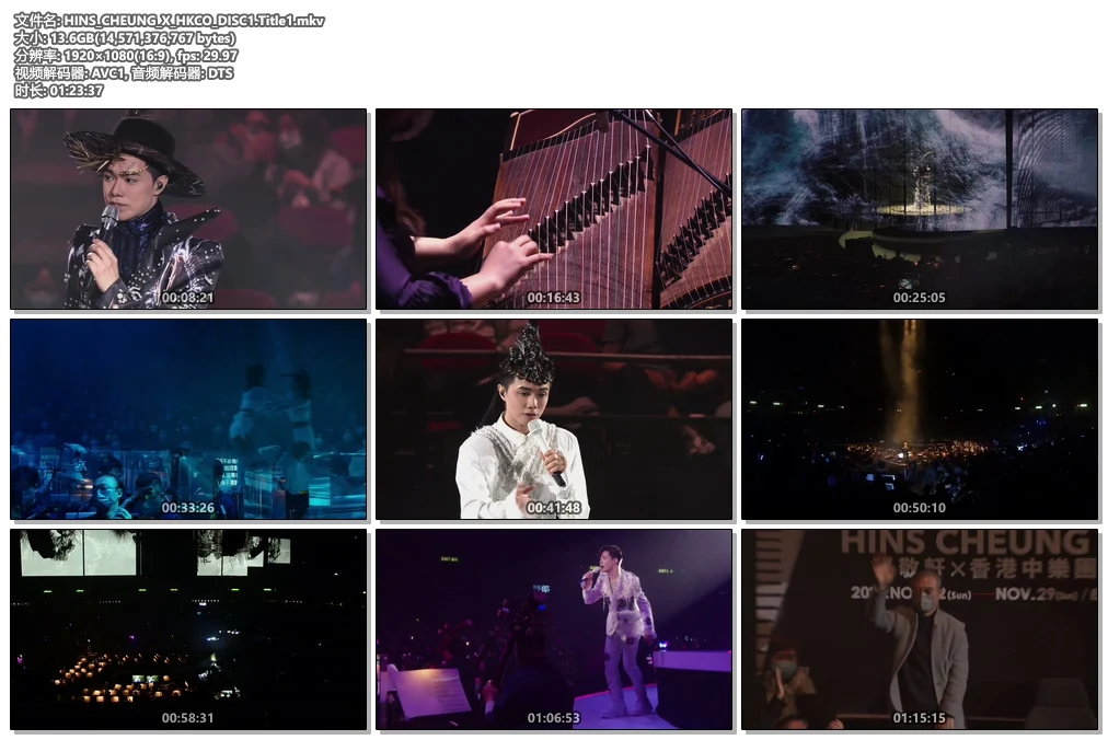 图片[3]-张敬轩 香港中乐团 盛乐 演唱会 Hins Cheung X HKCO Live 2020 [Remux MKV 64GB]-蓝光演唱会资源网