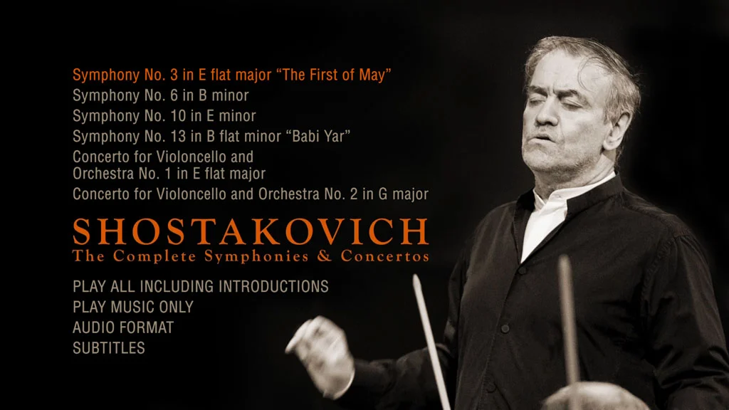 图片[3]-肖斯塔科维奇-交响曲和协奏曲全集 Shostakovich Complete Symphonies & Concertos Mariinsky Orchestra, Valery Gergiev 2015《BDMV 4碟 170.58G》-蓝光演唱会资源网