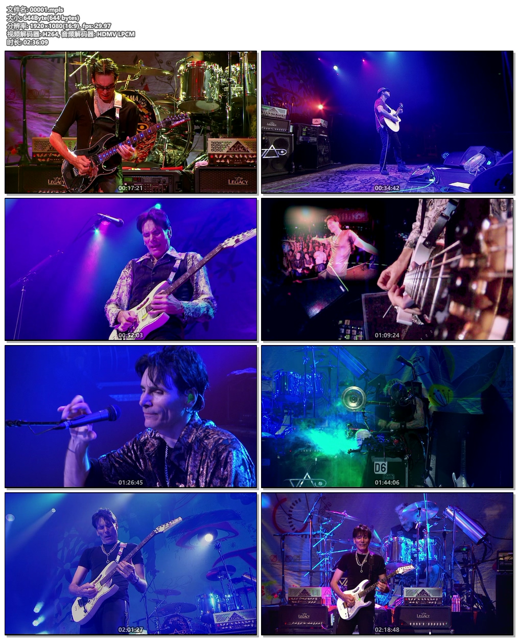 图片[6]-Steve Vai – Stillness in Motion Live In L.A 2015 (2019)《BDMV 42.4G》-蓝光演唱会资源网