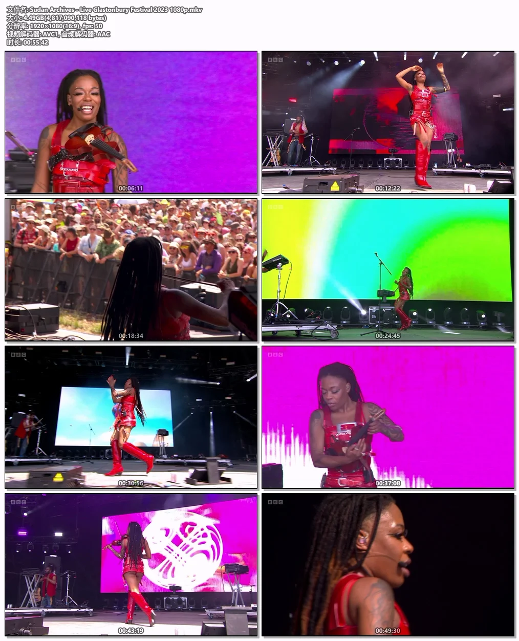 图片[4]-Sudan Archives – Live Glastonbury Festival 2023 HD 1080P [WEB-DL MKV 4.48GB]-蓝光演唱会资源网