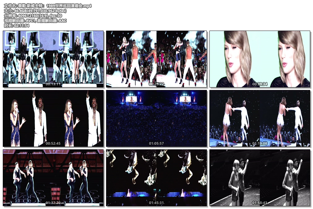 图片[3]-泰勒.斯威夫特 城市恋人 2020年巴黎演唱会 Taylor Swift City of Lover Concert 2020 1080p HULU《WEB-DL MKV 1.44G》-蓝光演唱会资源网