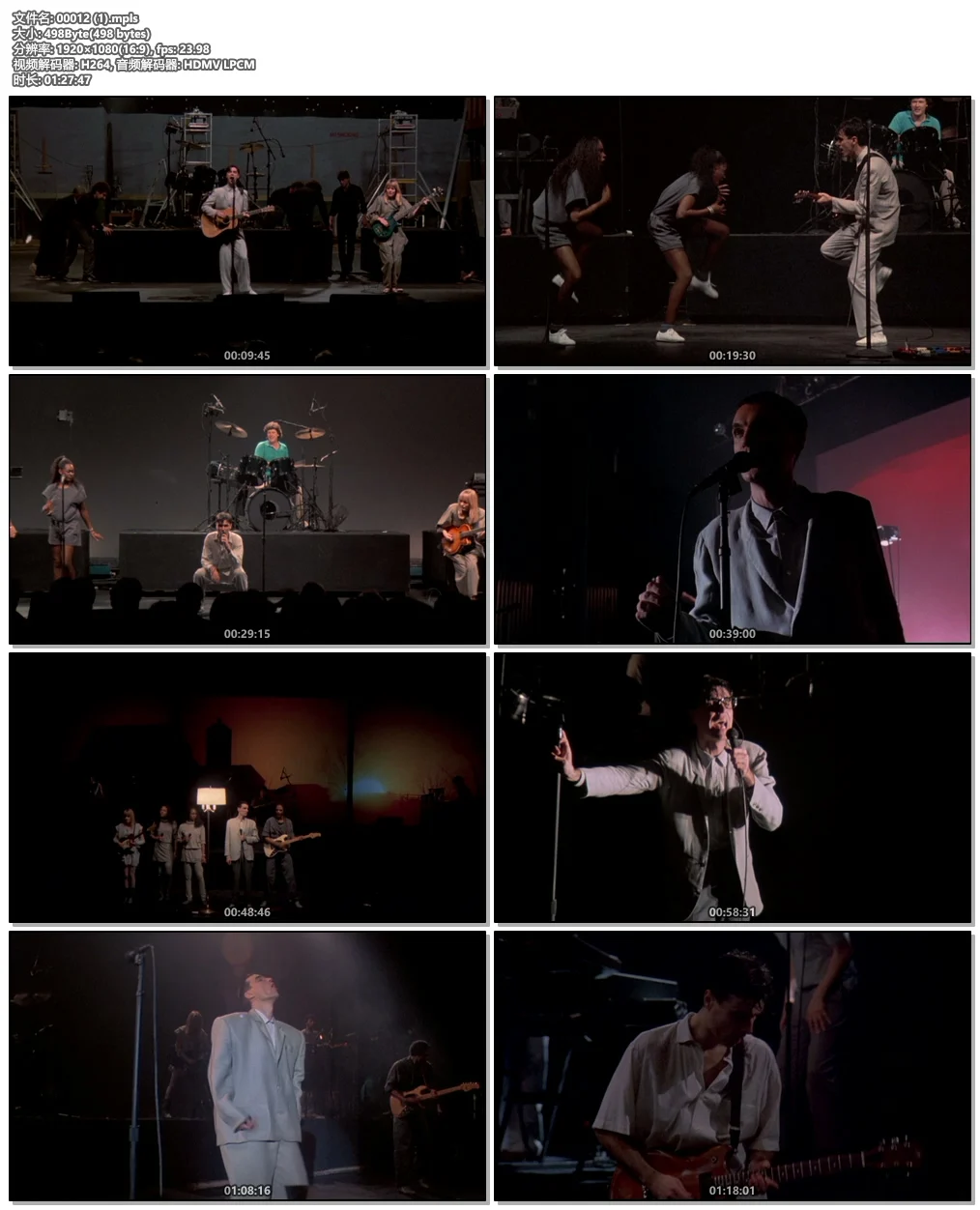 图片[5]-Talking Heads – Stop Making Sense (1984) (2009) Blu-Ray《BDMV 87.8G》-蓝光演唱会资源网