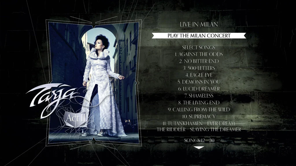图片[2]-Tarja Turunen – Act II  20181080p BluRay AVC DTS-HD MA 5.1《BDMV 46G》-蓝光演唱会资源网