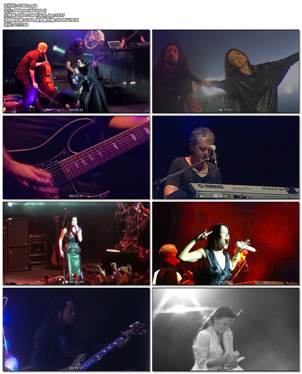 图片[6]-塔雅·图仑尼 Tarja Turunen – Luna Park Ride 2015 Blu-ray AVC 1080i DTS-HD MA 5.1《BDMV 33.2G》-蓝光演唱会资源网