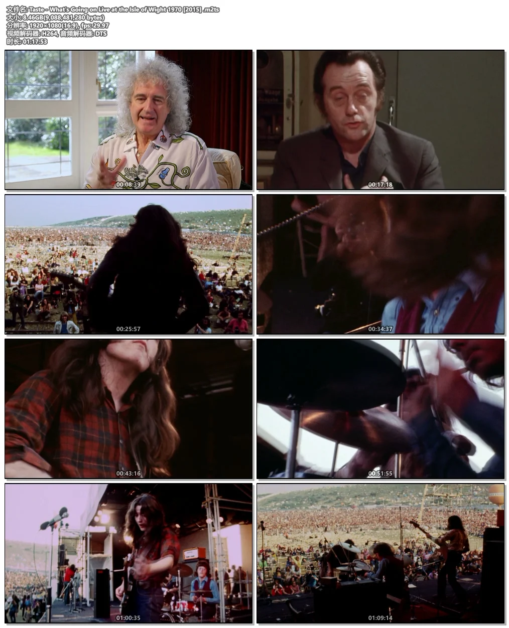 图片[4]-Taste – What\’s Going on Live at the Isle of Wight 1970 [2015]《BDrip MKV 10.8G》-蓝光演唱会资源网