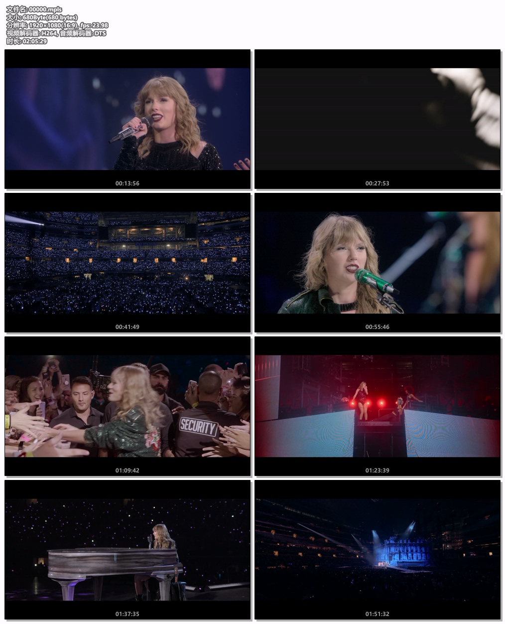 图片[8]-泰勒·斯威夫特 7首ProRes高质量MV Taylor Swift ProRes Pack [ProRes MOV 42G]-蓝光演唱会资源网