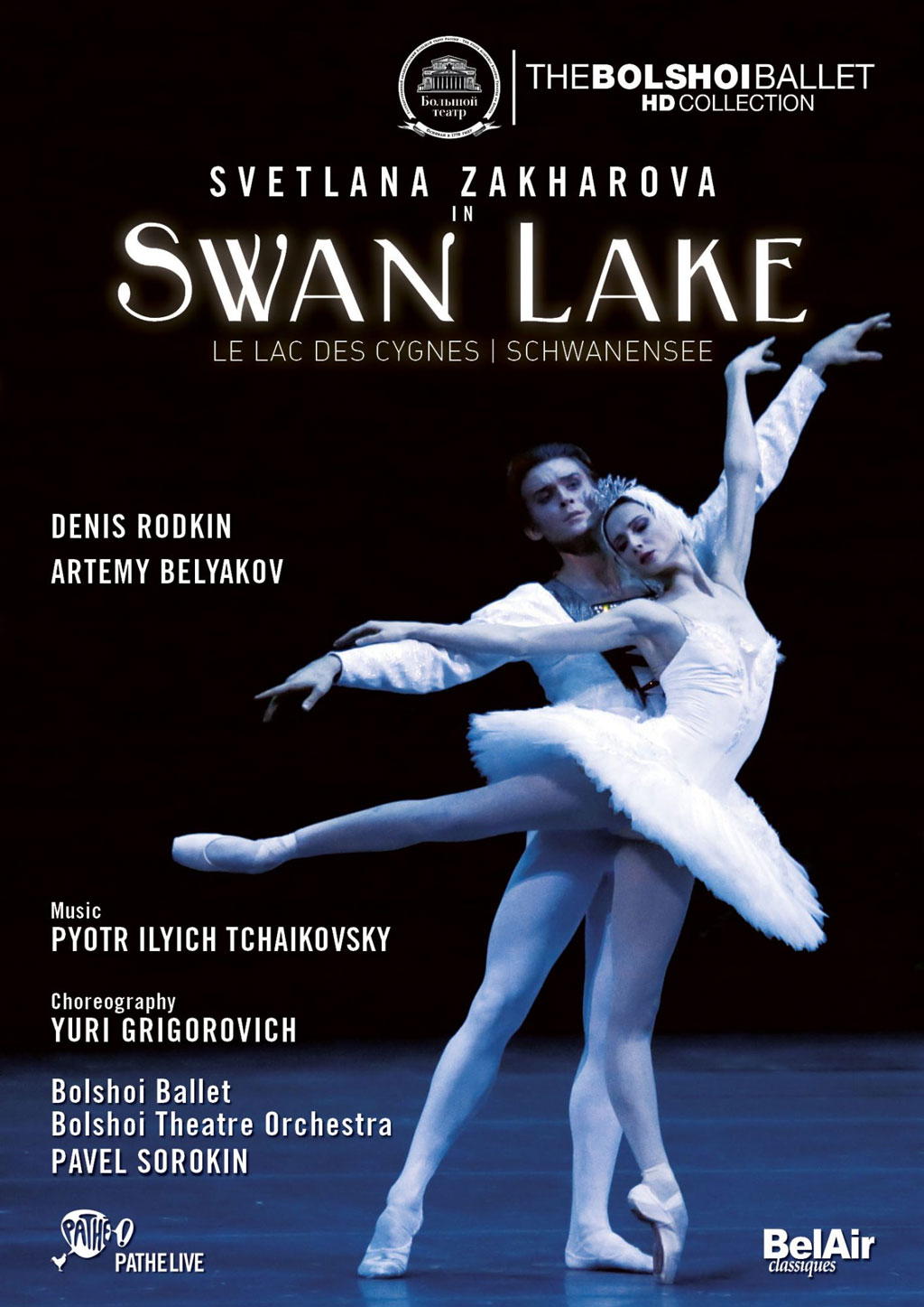 Tchaikovsky – Swan Lake – Svetlana Zakharova, Bolshoi Ballet, Pavel Sorokin 2015《BDMV 22.4G》-蓝光演唱会资源网