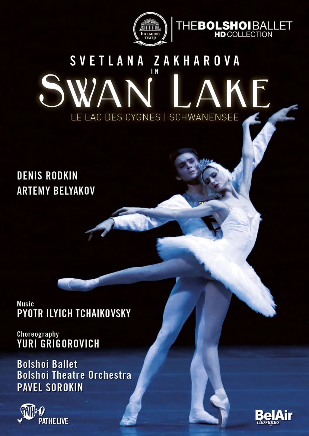 Tchaikovsky – Swan Lake – Svetlana Zakharova, Bolshoi Ballet, Pavel Sorokin 2015《BDMV 22.4G》-蓝光演唱会资源网