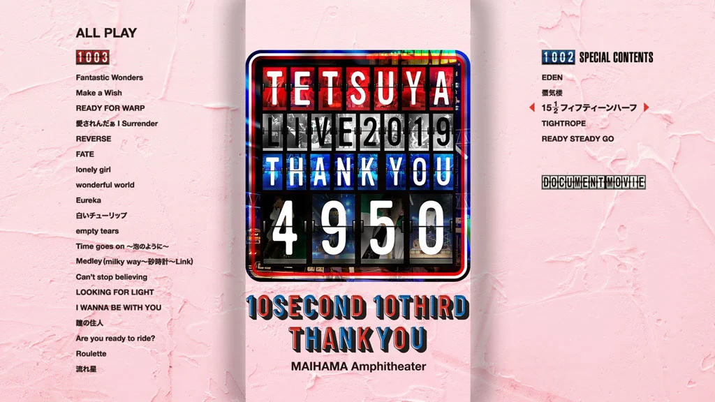 图片[6]-TETSUYA – TETSUYA LIVE 2019 THANK YOU 4950 2020《BDISO 46.25G》-蓝光演唱会资源网