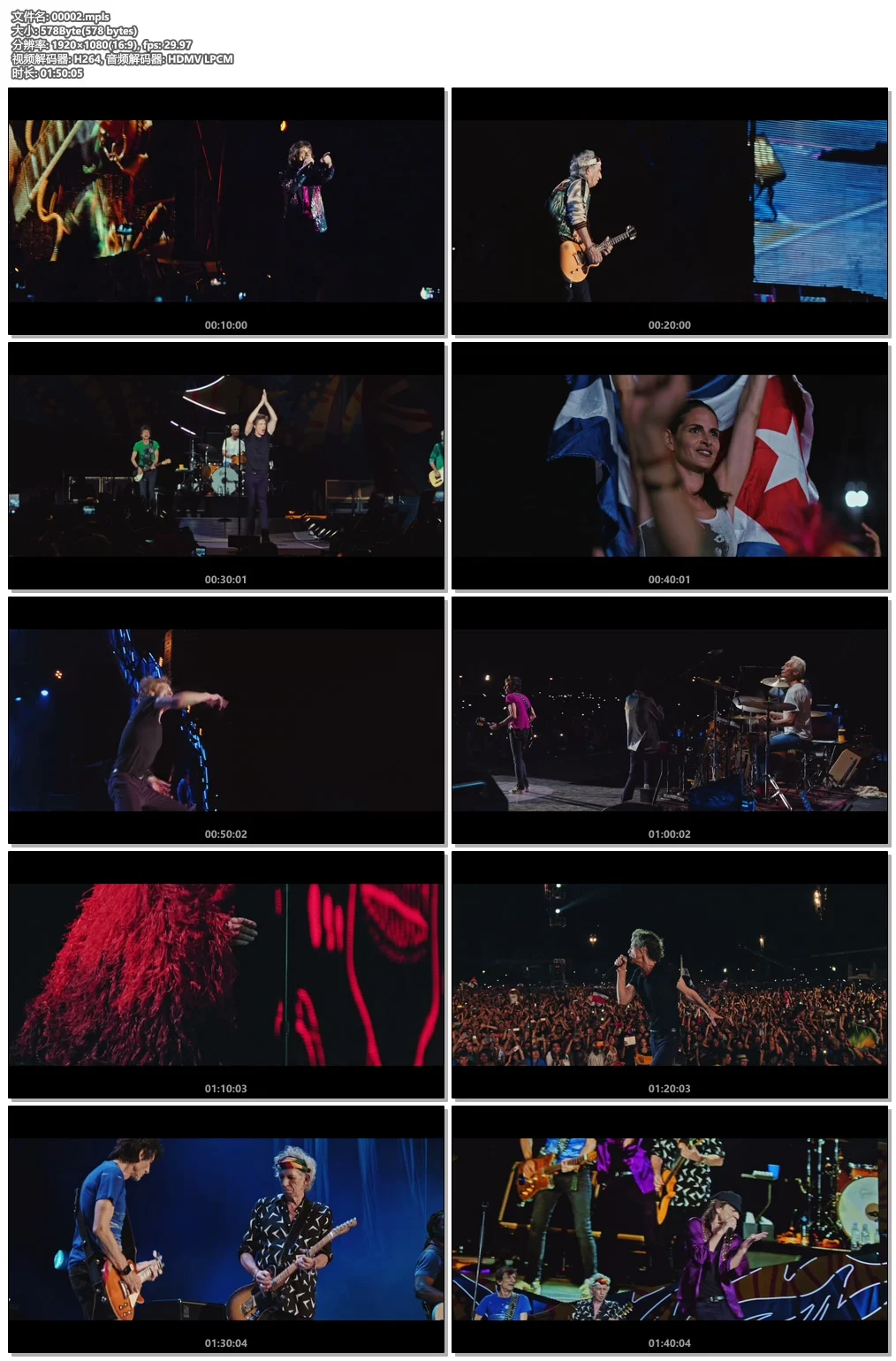 图片[6]-滚石乐队 The Rolling Stones – Sweet Summer Sun – Hyde Park Live 2013《BDMV 36GB》-蓝光演唱会资源网
