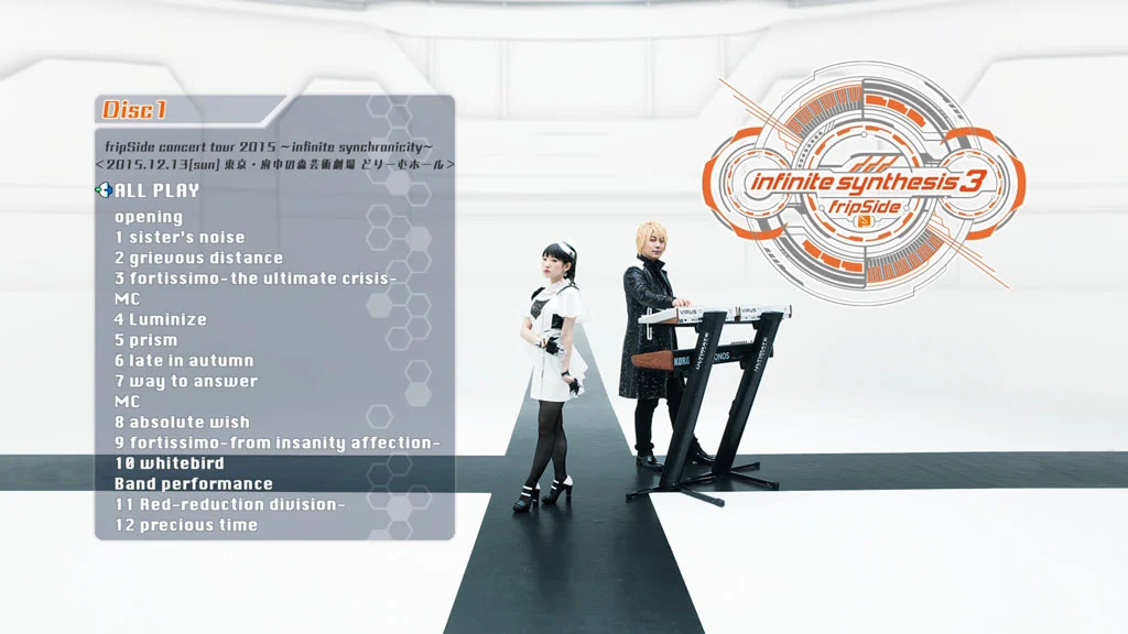 图片[2]-南条爱乃 fripside copcert tour 2015 infinite synchronicity《2BD BDMV 39.8G》-蓝光演唱会资源网