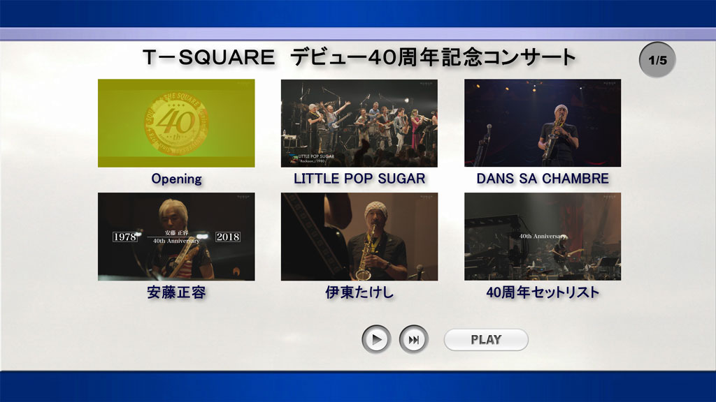 图片[2]-T-SQUARE 40th Anniversary Concert 2018《BDISO 17.3G》-蓝光演唱会资源网