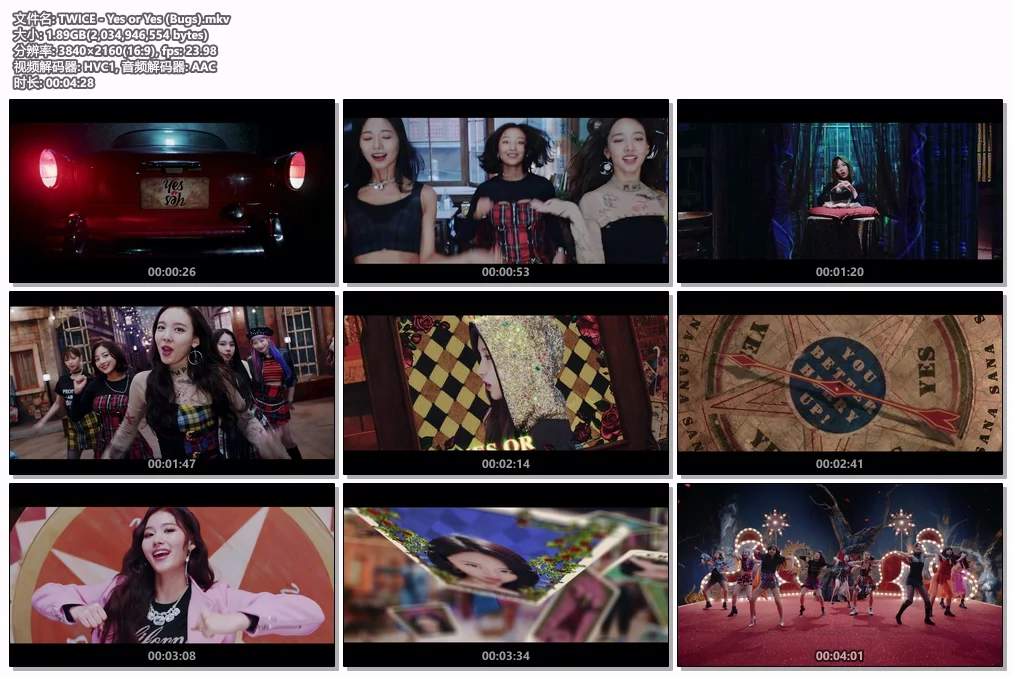 图片[2]-TWICE – Yes or Yes 4K 2160P [Bugs MKV 1.89GB]-蓝光演唱会资源网