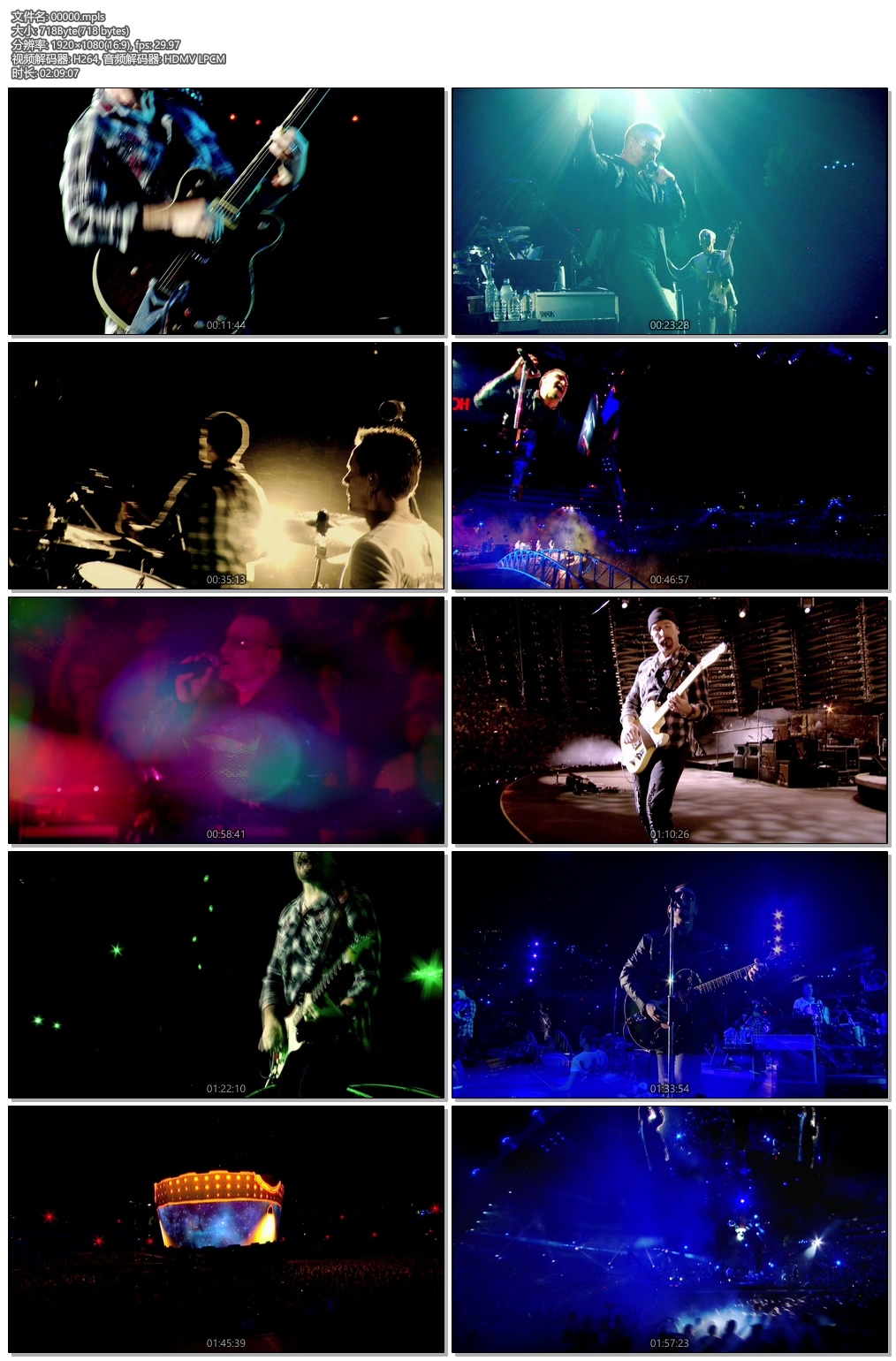 U2乐队 iNNOCENCE + eXPERIENCE Live In Paris 2016《BDMV 44.2G》-蓝光演唱会资源网