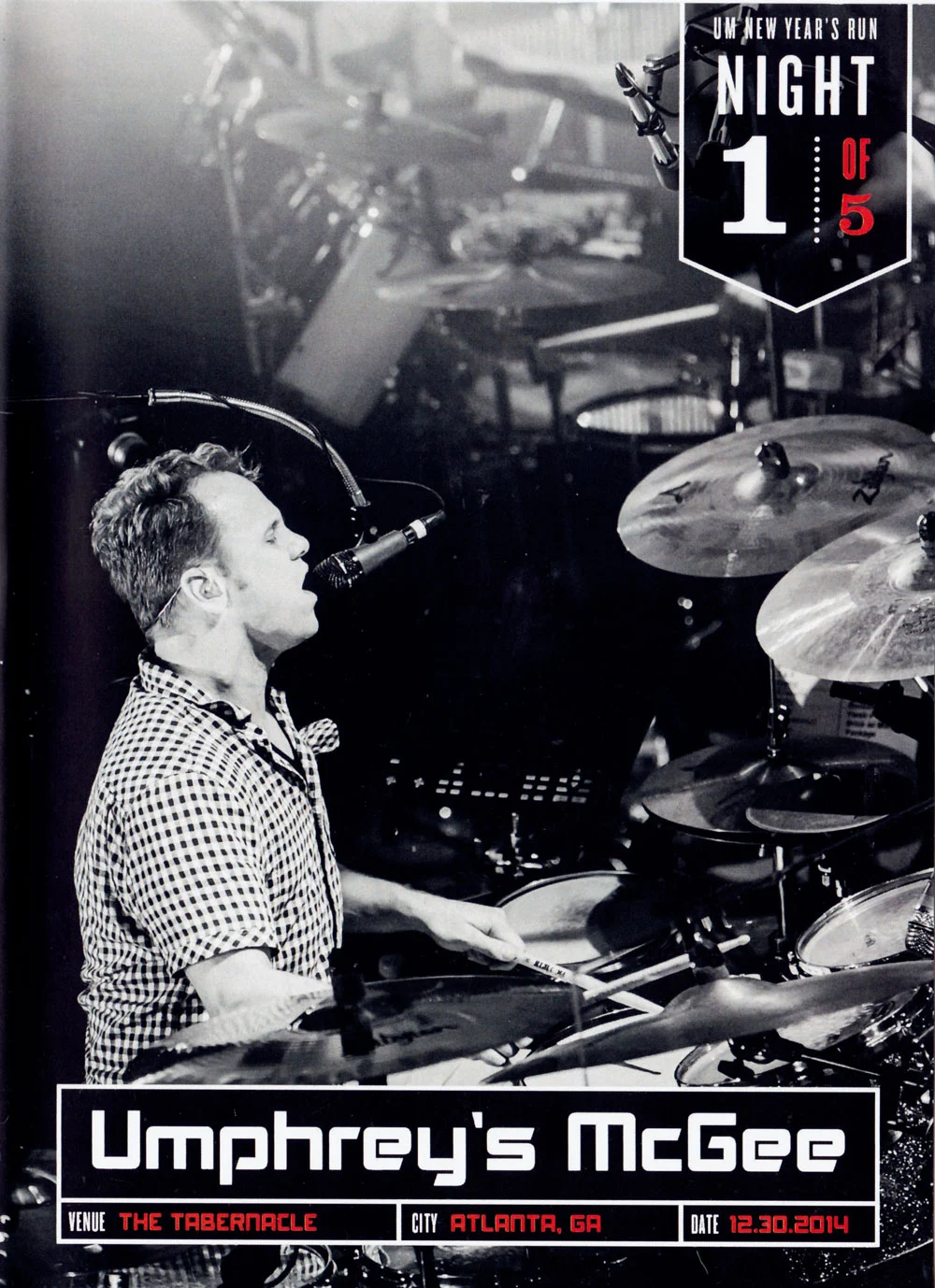 Umphrey\’s McGee TourGigs Collection – New Years Run 2014-2015 – The Tabernacle Atlanta GA December 30-31, 2014 – January 1-3, 2015《BDMV 5BD 105G》-蓝光演唱会资源网