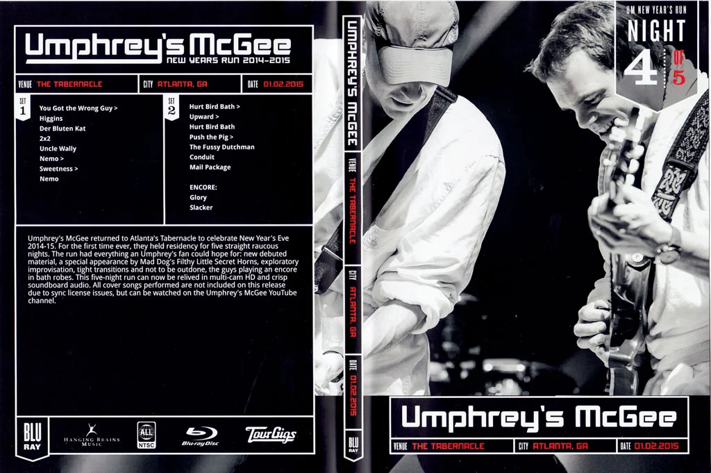 图片[5]-Umphrey\’s McGee TourGigs Collection – New Years Run 2014-2015 – The Tabernacle Atlanta GA December 30-31, 2014 – January 1-3, 2015《BDMV 5BD 105G》-蓝光演唱会资源网