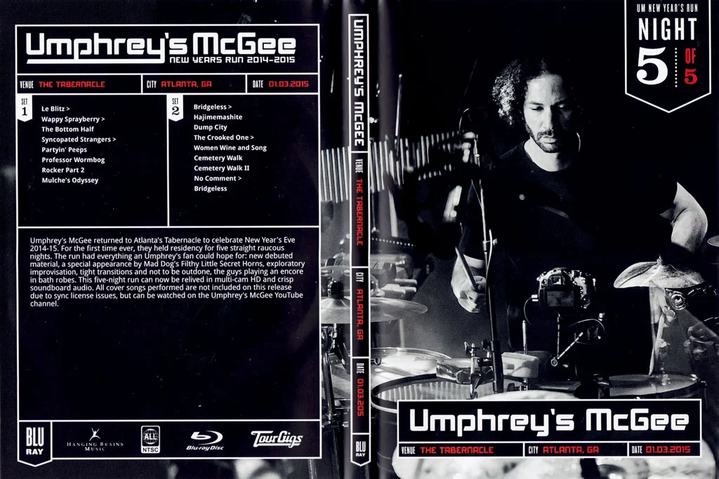 图片[6]-Umphrey\’s McGee TourGigs Collection – New Years Run 2014-2015 – The Tabernacle Atlanta GA December 30-31, 2014 – January 1-3, 2015《BDMV 5BD 105G》-蓝光演唱会资源网