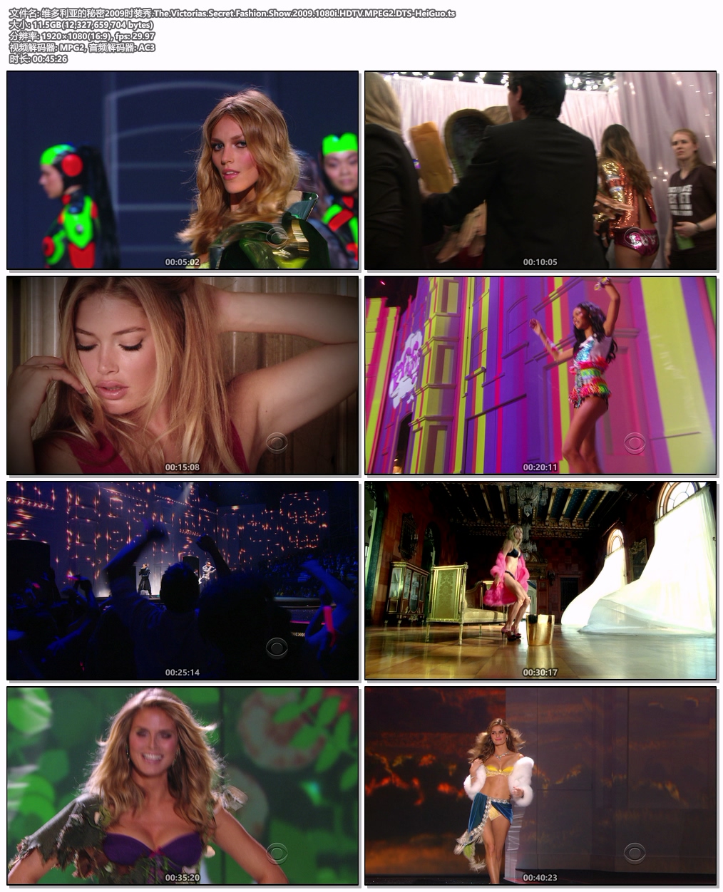 图片[5]-维多利亚的秘密2009时装秀 The Victorias Secret Fashion Show 2009《HDTV TS 11.4G》-蓝光演唱会资源网