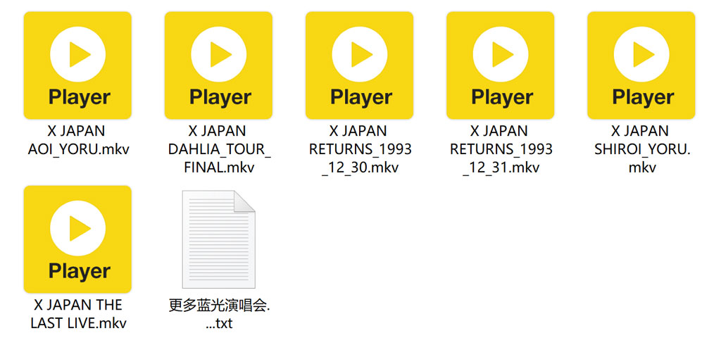 图片[5]-X JAPAN/BluRay/1080i/BOX/6场/压制《6BD/MKV/68.95GB》-蓝光演唱会资源网