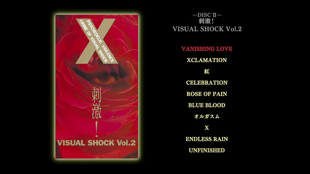 图片[2]-X VISUAL SHOCK Blu-ray BOX 1989-1992 DISC 2 刺激! VISUAL SHOCK Vol.2 (59min) 《ISO 17.51G》-蓝光演唱会资源网