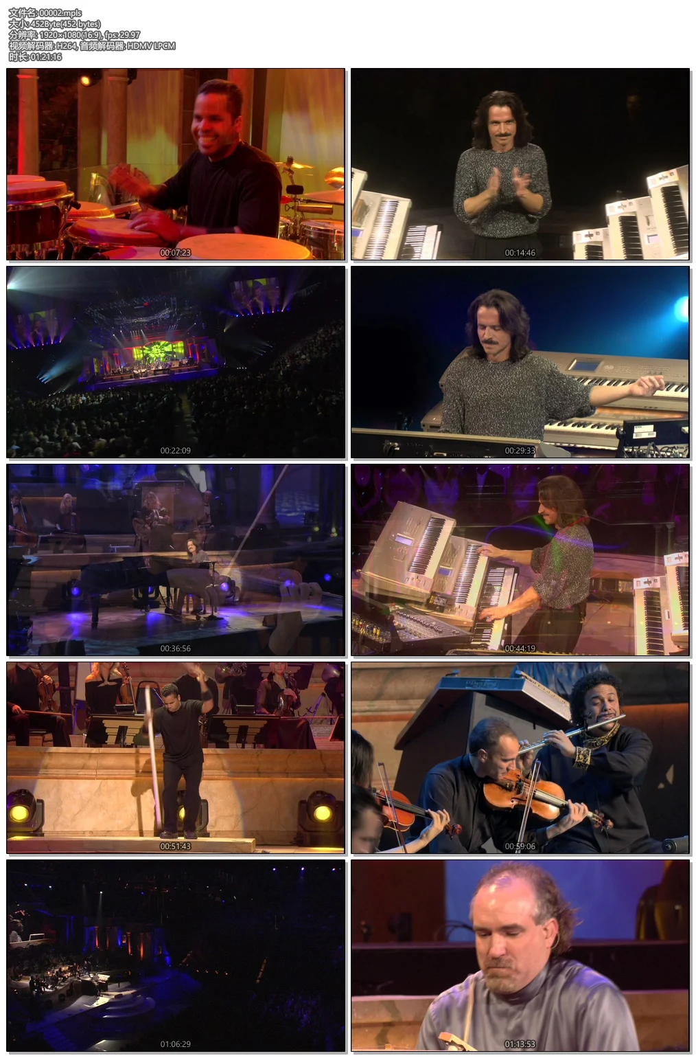 图片[6]-雅尼2006拉斯维加斯音乐会 Yanni – Live! The Concert Event 2006 [BDMV 21.77GB]-蓝光演唱会资源网