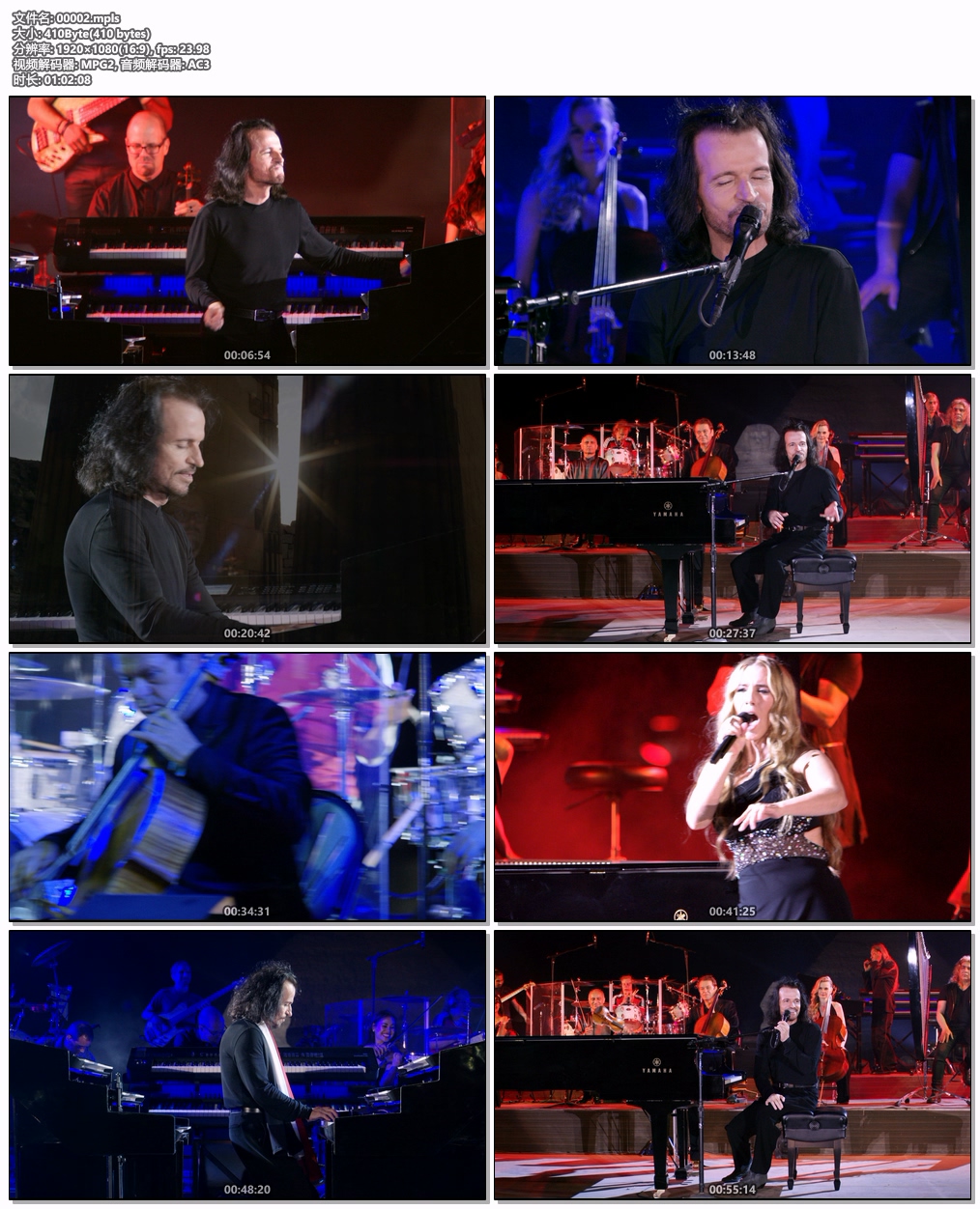 图片[7]-雅尼 埃及金字塔2016年演唱会Yanni 2016 he Dream Concert: Live from the Great Pyramids of Egypt [BDISO 6.46G]-蓝光演唱会资源网