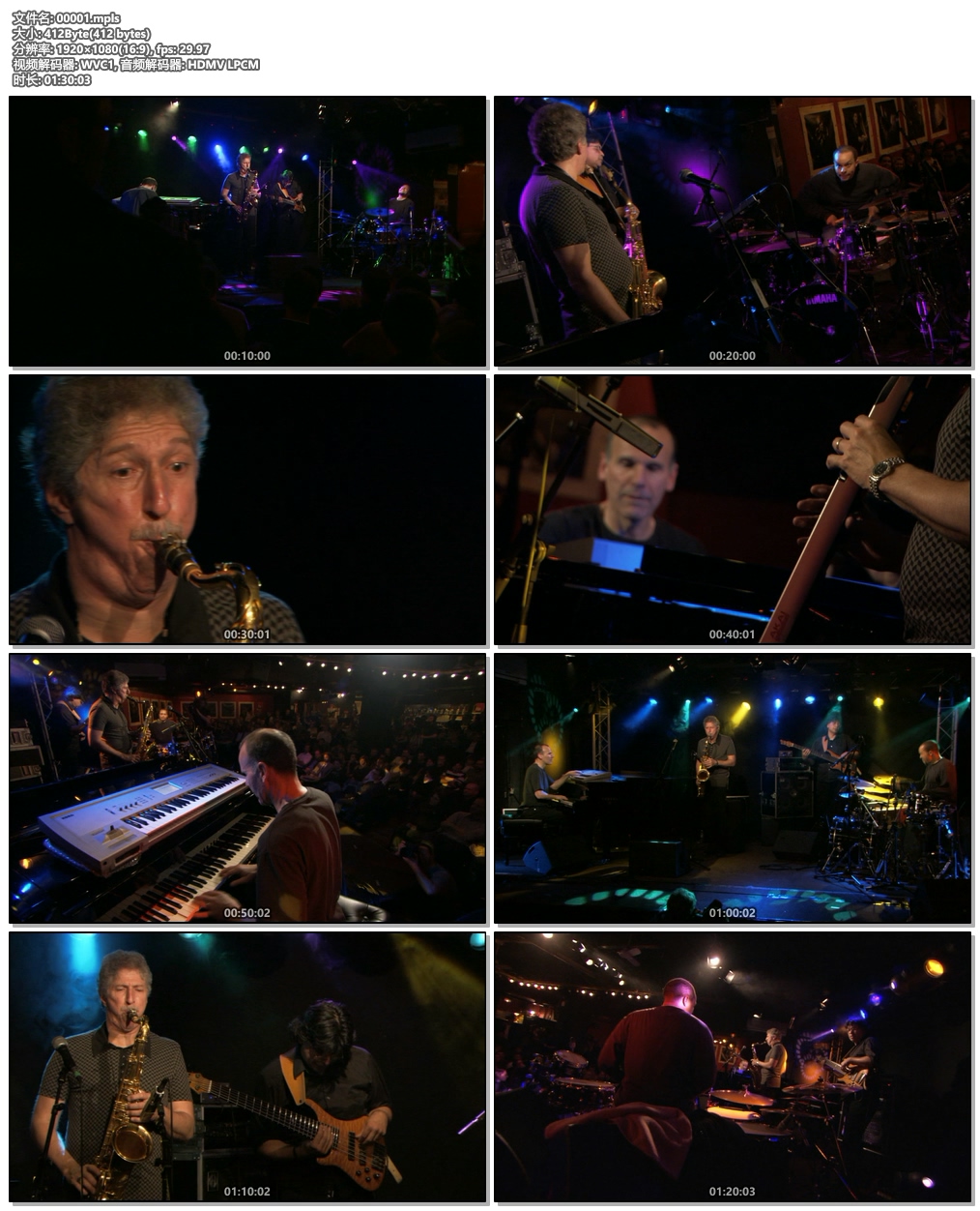 图片[5]-Yellowjackets – New Morning – The Paris Concert 2008《BDMV 20.1GB》-蓝光演唱会资源网