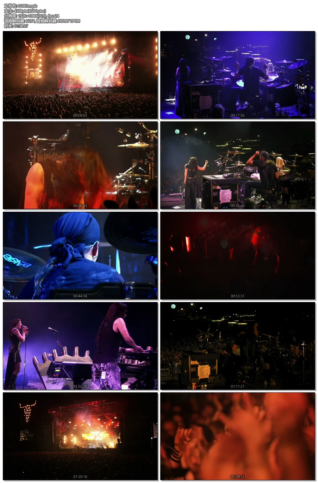 图片[4]-夜愿乐团 表演时间 故事时间 Nightwish Showtime, Storytime 2013 [BDISO 2BD 44.25GB]-蓝光演唱会资源网