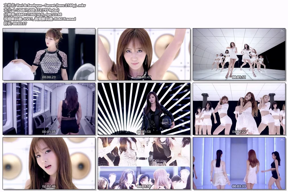 图片[2]-Yuri & Seohyun – Secret 4K 2160P [Bugs MP4 1.12GB]-蓝光演唱会资源网