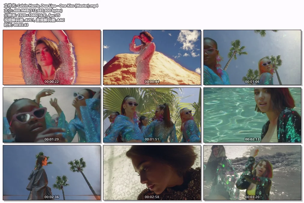 图片[2]-Dua Lipa ft.Calvin Harris – One Kiss 1080P [Master MP4 489MB]-蓝光演唱会资源网