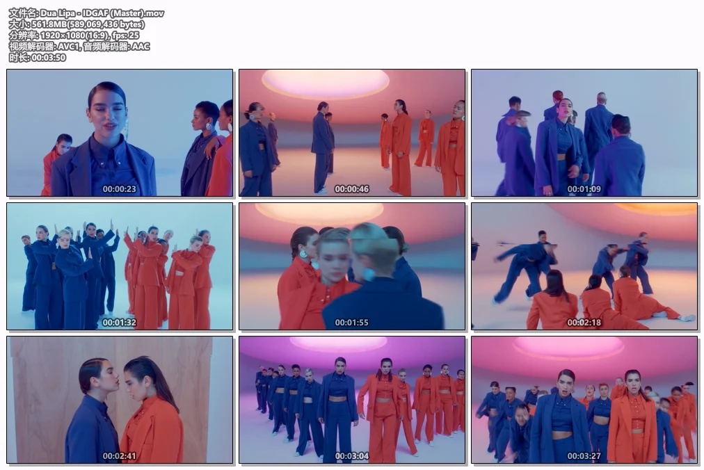 图片[2]-Dua Lipa – IDGAF 1080P [Master MOV 562MB]-蓝光演唱会资源网