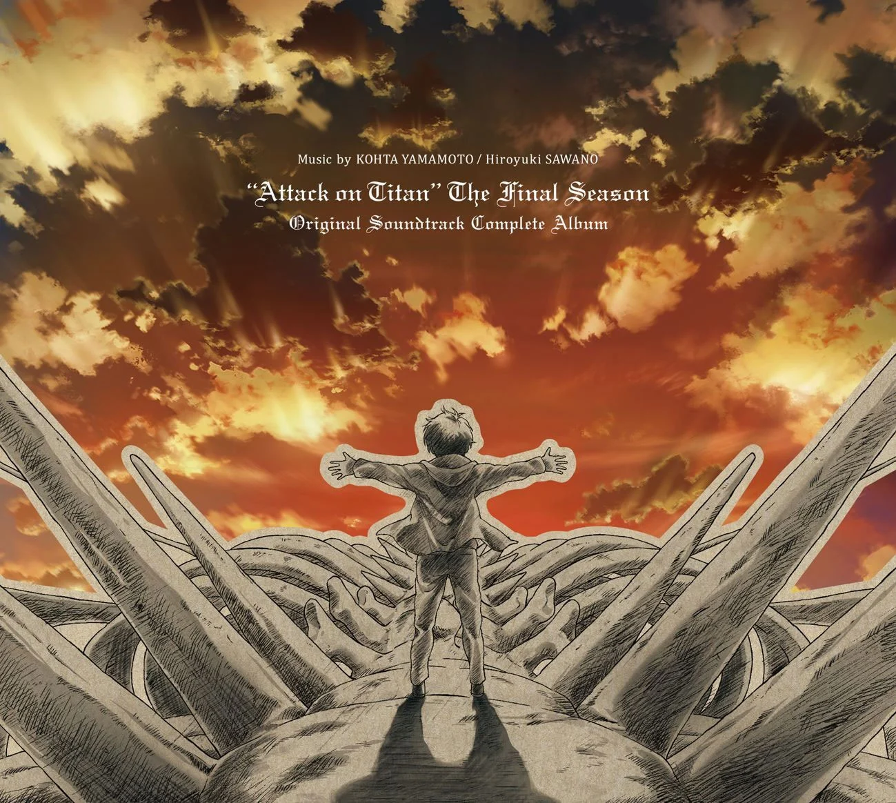 澤野弘之, 山本康太 – 進撃の巨人 Hiroyuki Sawano, KOHTA YAMAMOTO – Attack on Titan The Final Season Original Soundtrack Complete Album 2024 3CD+1BD [BDMV 24.1GB]-蓝光演唱会资源网