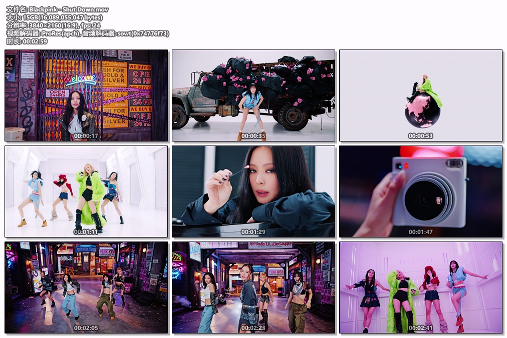图片[2]-Blackpink – Shut Down 4K 2160P [Prores MOV 15GB]-蓝光演唱会资源网